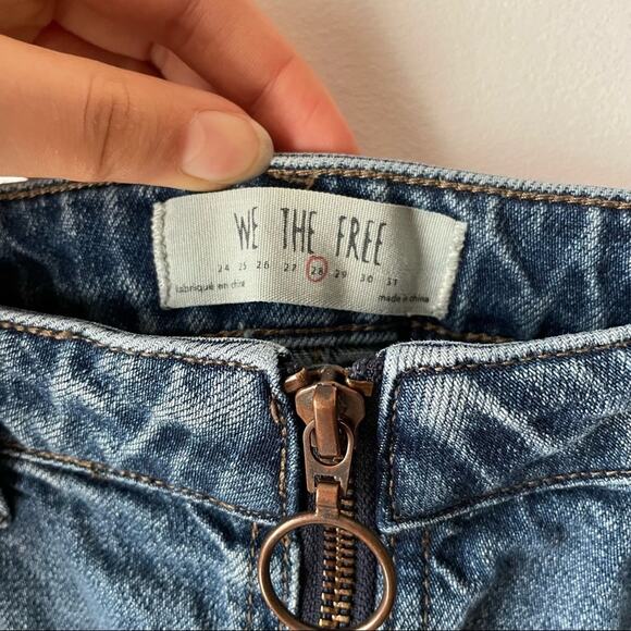 FREE PEOPLE/ We The Free Denim Skirt - Picture 4 of 5